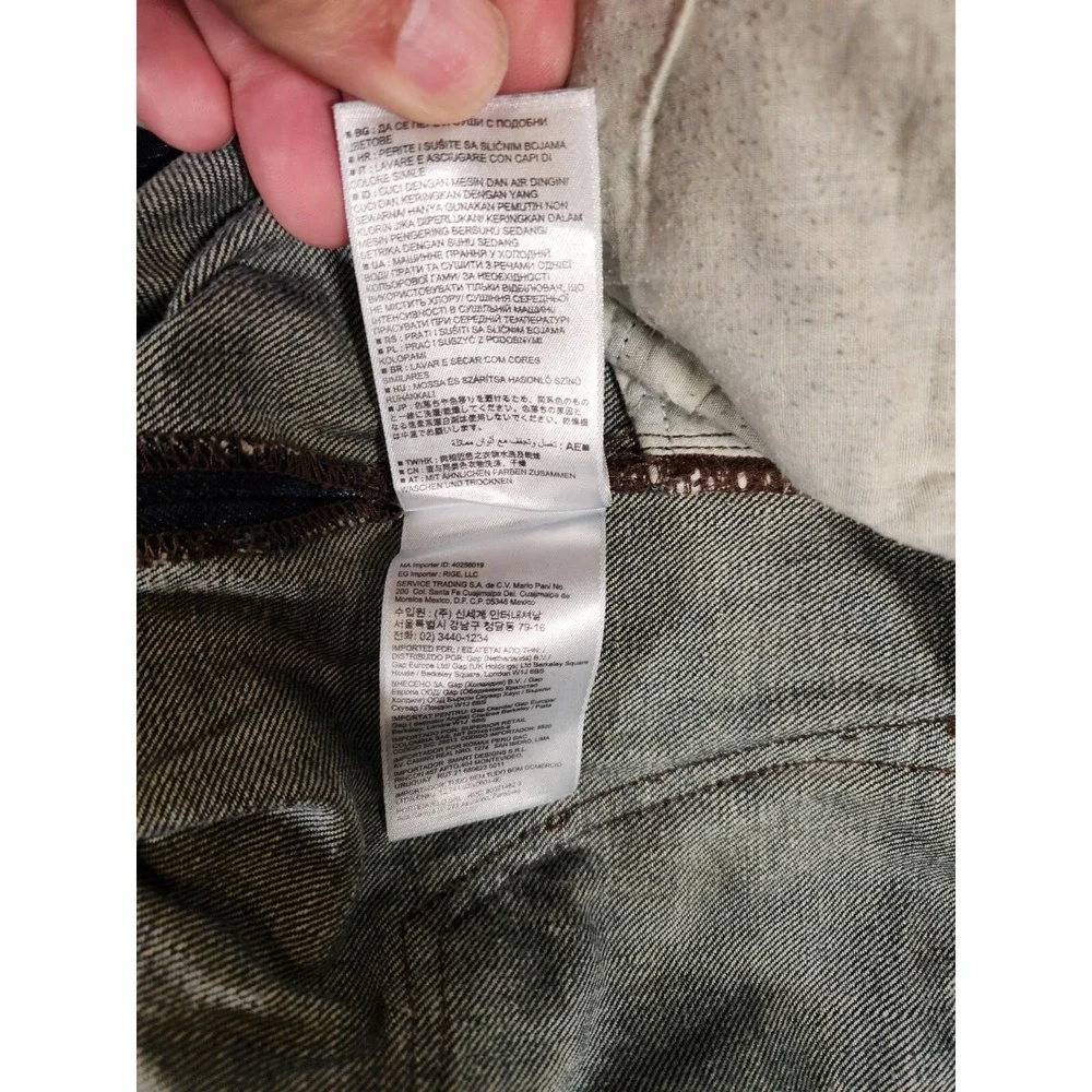 Banana Republic Jeans Mens 36x28 (Tag 36X30)Slim Straight Preppy Academia Casual